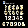 Numeral Cutters